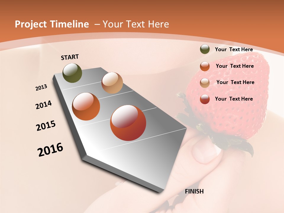 Beautiful Red Lips PowerPoint Template