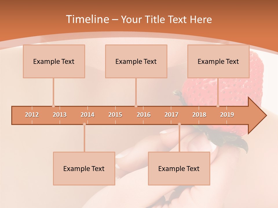 Beautiful Red Lips PowerPoint Template