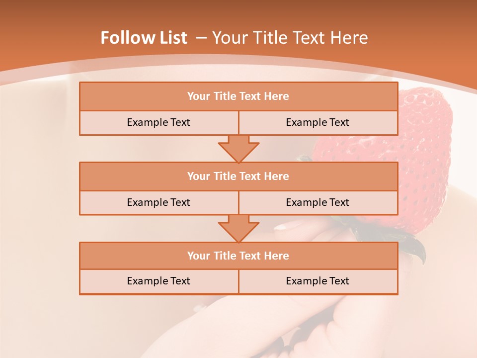 Beautiful Red Lips PowerPoint Template