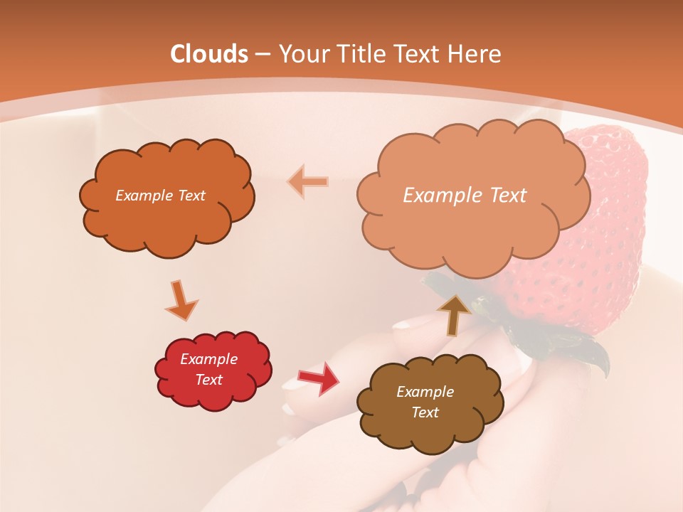 Beautiful Red Lips PowerPoint Template