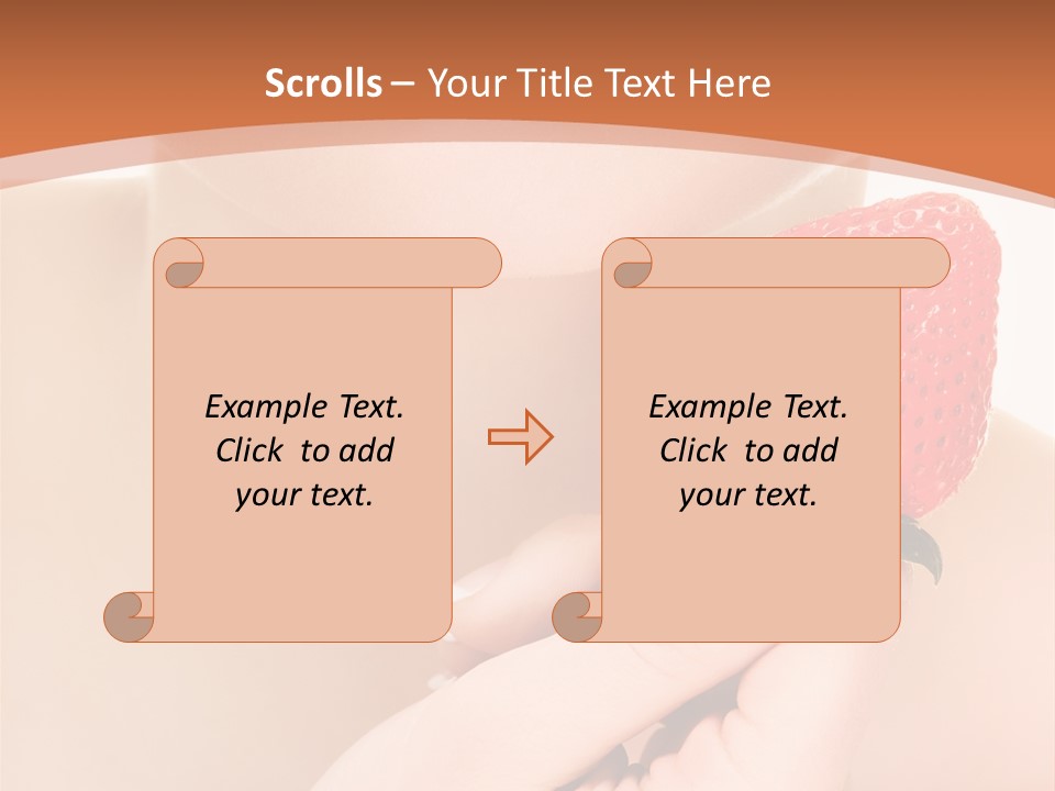 Beautiful Red Lips PowerPoint Template