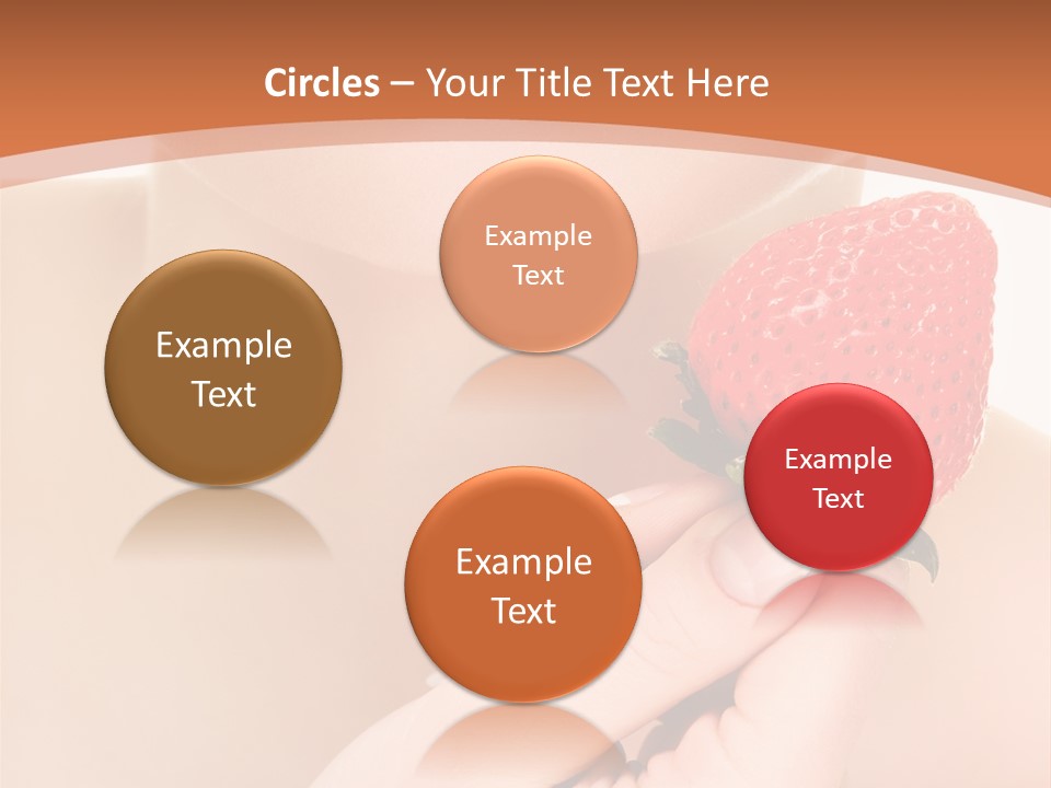 Beautiful Red Lips PowerPoint Template