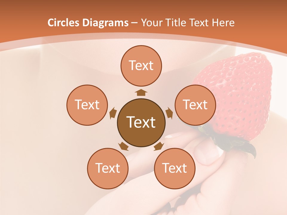 Beautiful Red Lips PowerPoint Template