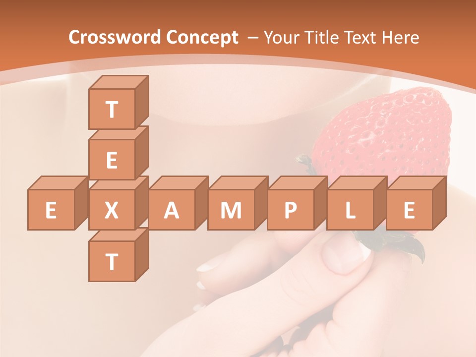 Beautiful Red Lips PowerPoint Template