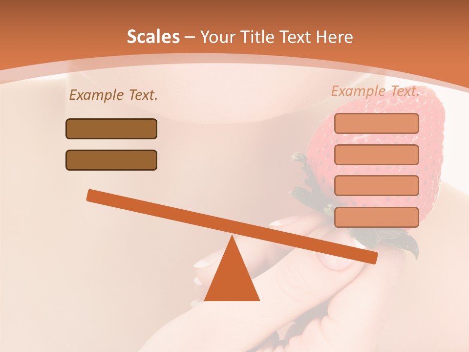 Beautiful Red Lips PowerPoint Template