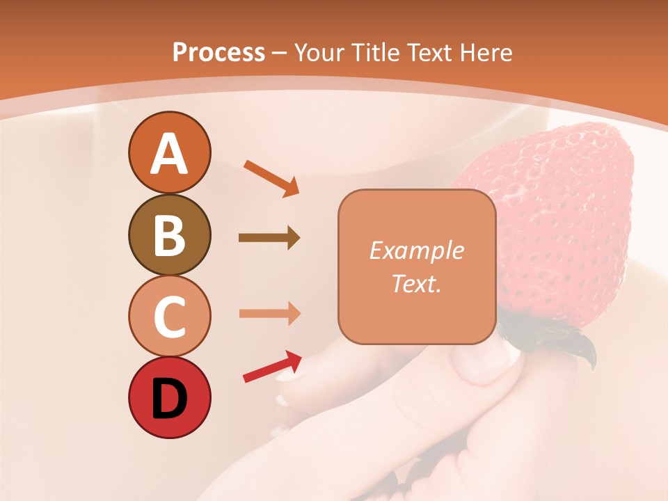 Beautiful Red Lips PowerPoint Template