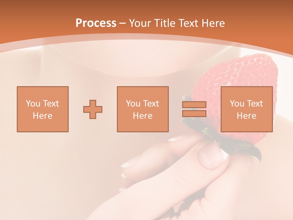 Beautiful Red Lips PowerPoint Template