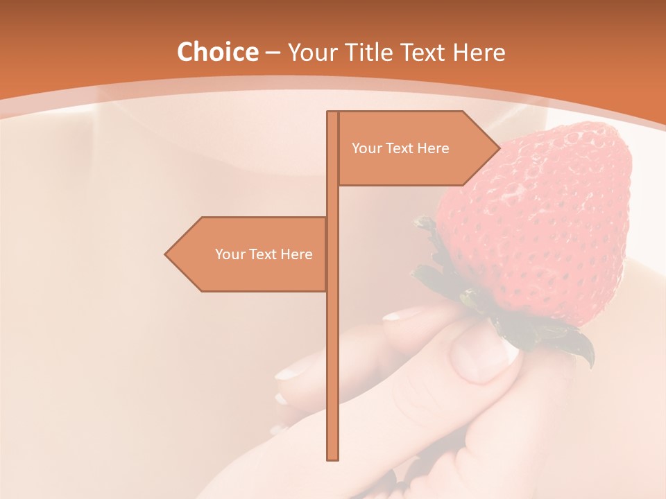 Beautiful Red Lips PowerPoint Template