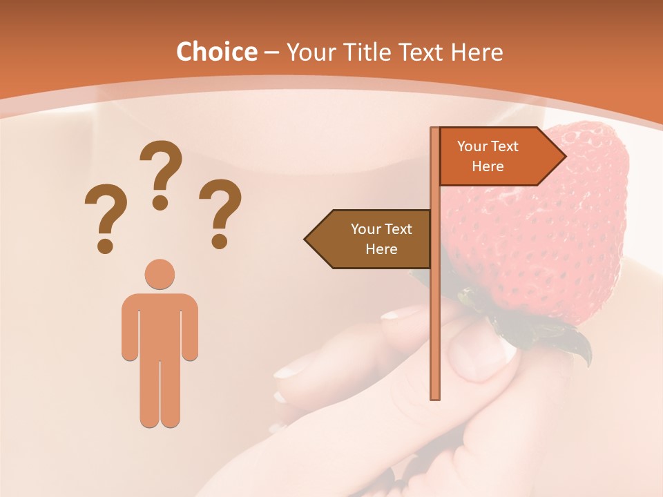 Beautiful Red Lips PowerPoint Template