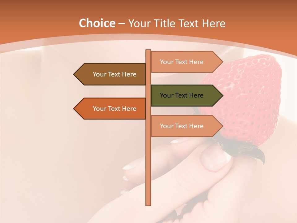 Beautiful Red Lips PowerPoint Template