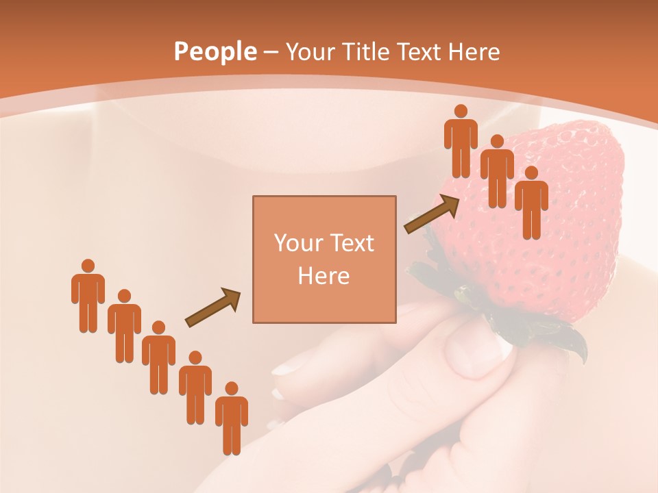 Beautiful Red Lips PowerPoint Template