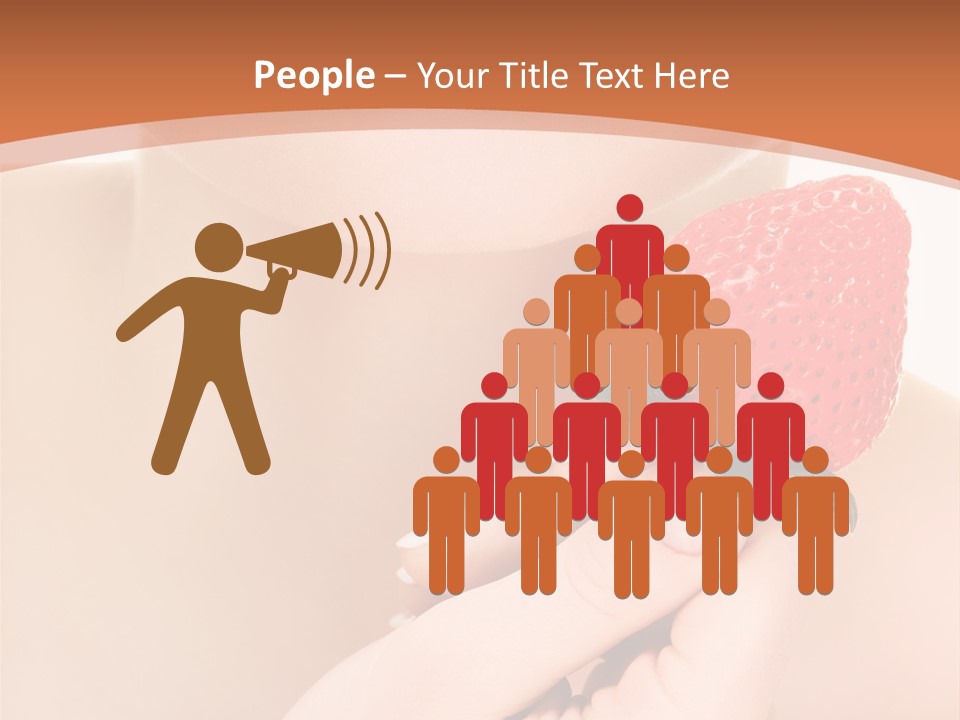 Beautiful Red Lips PowerPoint Template