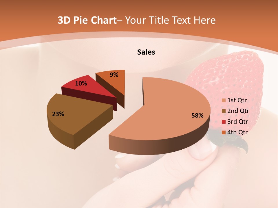 Beautiful Red Lips PowerPoint Template