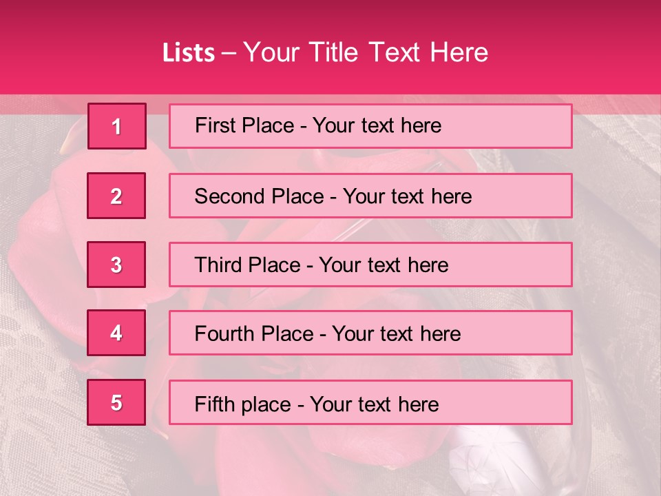 Bridal Celebration Valentines PowerPoint Template