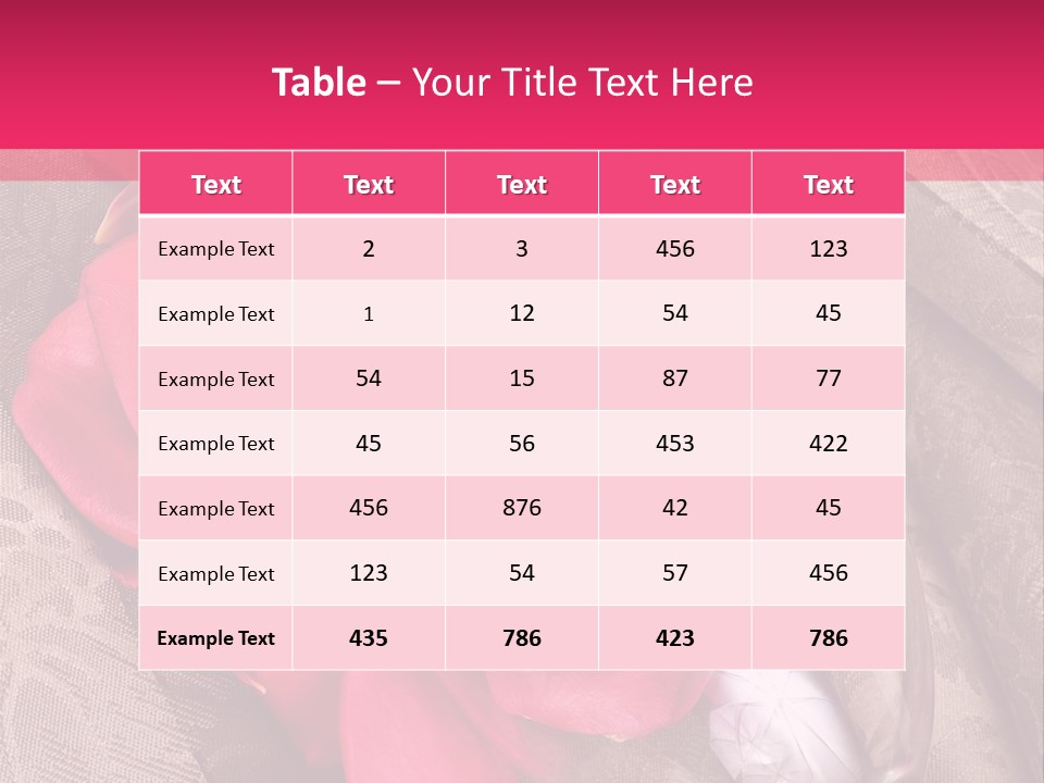 Bridal Celebration Valentines PowerPoint Template