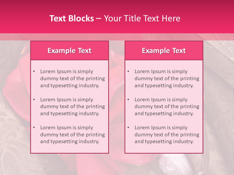 Bridal Celebration Valentines PowerPoint Template