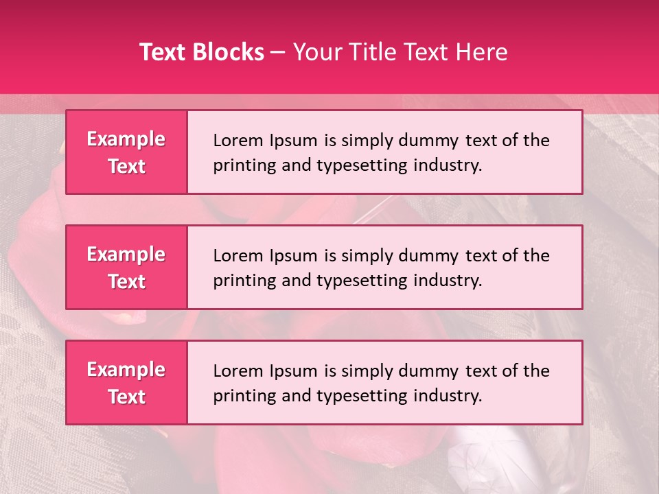 Bridal Celebration Valentines PowerPoint Template