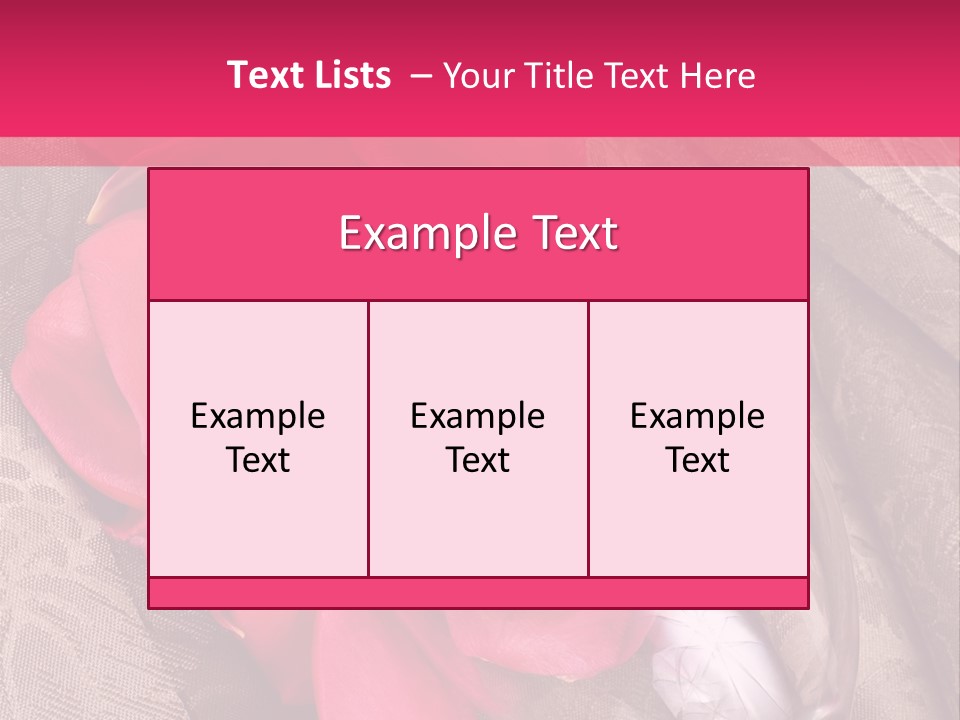 Bridal Celebration Valentines PowerPoint Template
