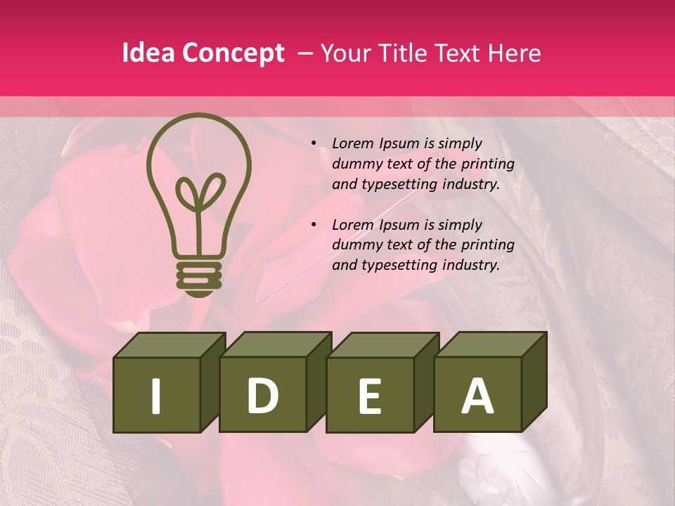 Bridal Celebration Valentines PowerPoint Template