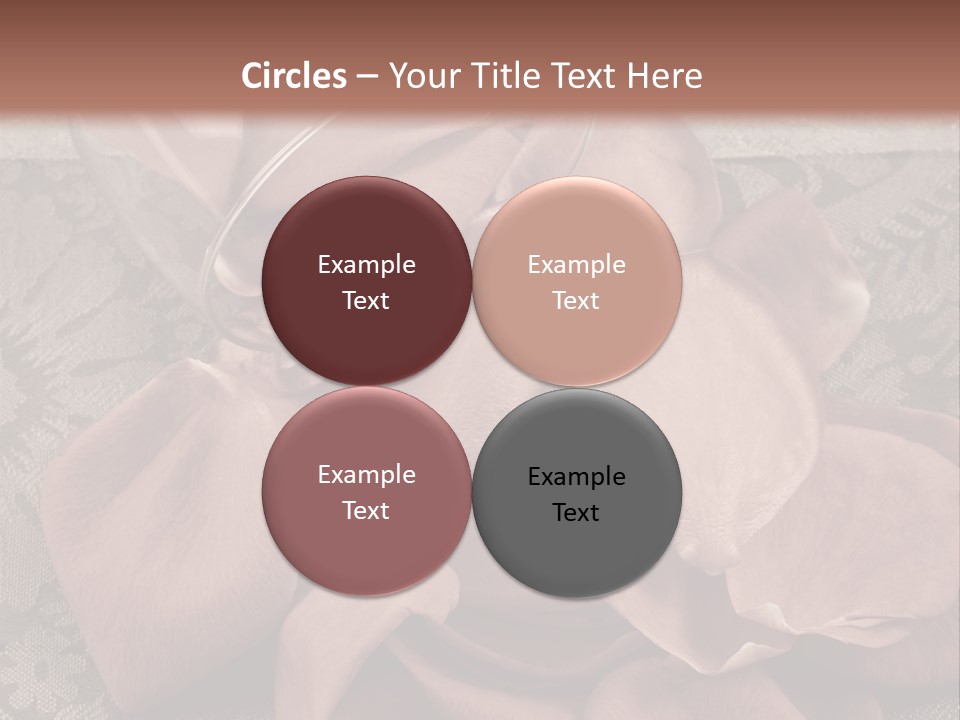 Rose Dining Expensive PowerPoint Template