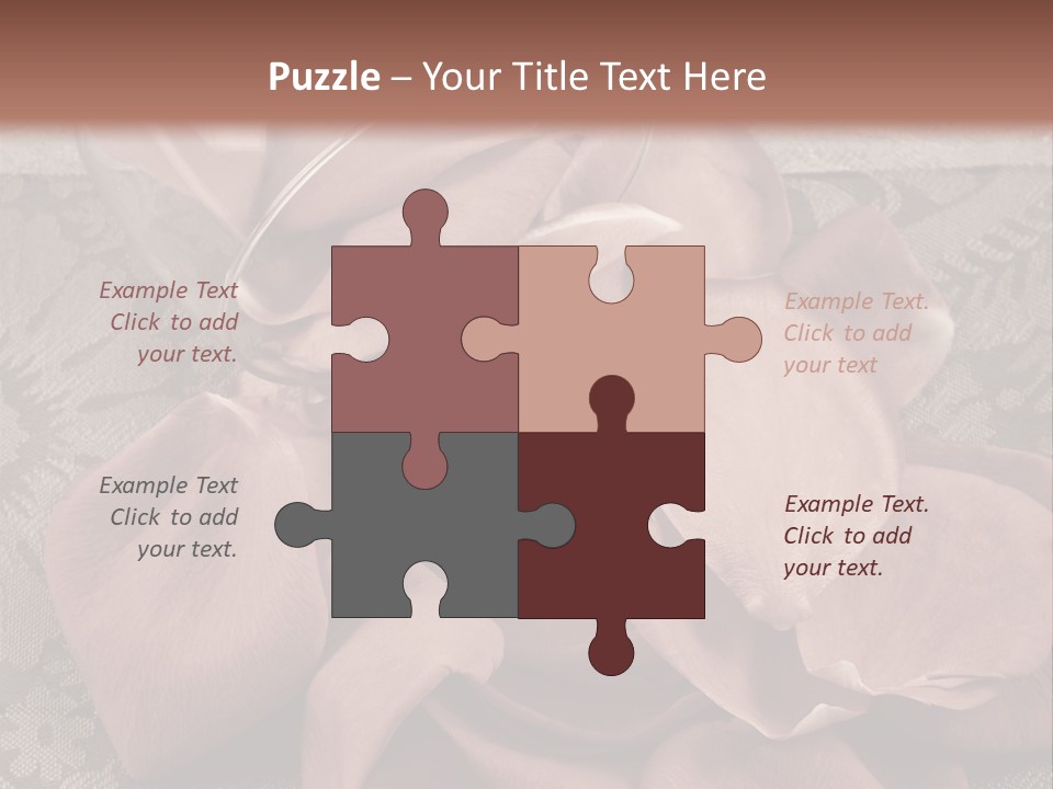 Rose Dining Expensive PowerPoint Template