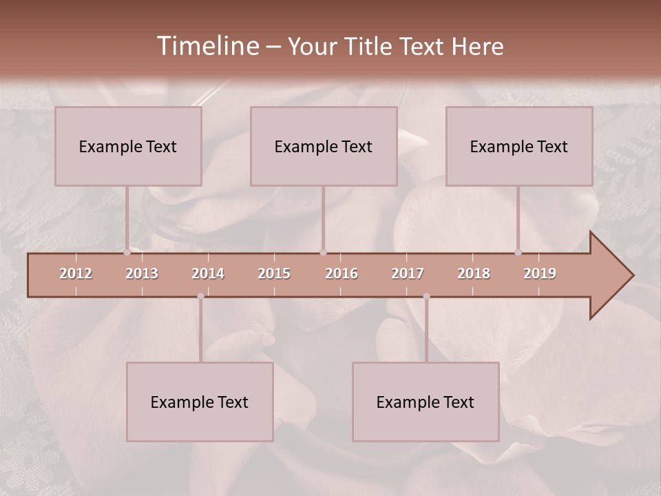 Rose Dining Expensive PowerPoint Template