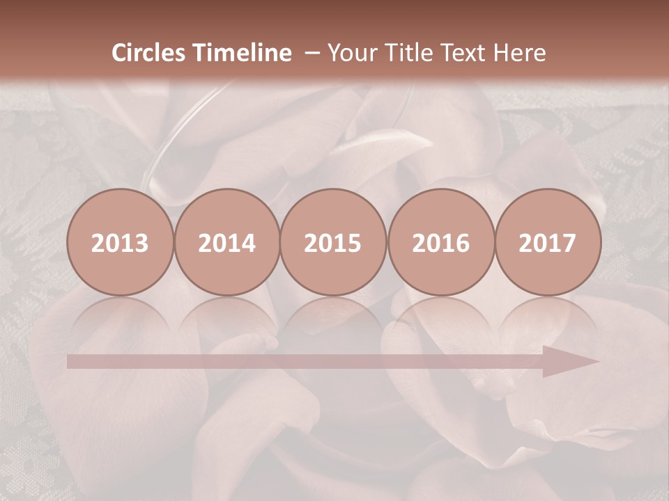 Rose Dining Expensive PowerPoint Template