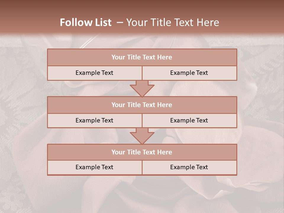 Rose Dining Expensive PowerPoint Template