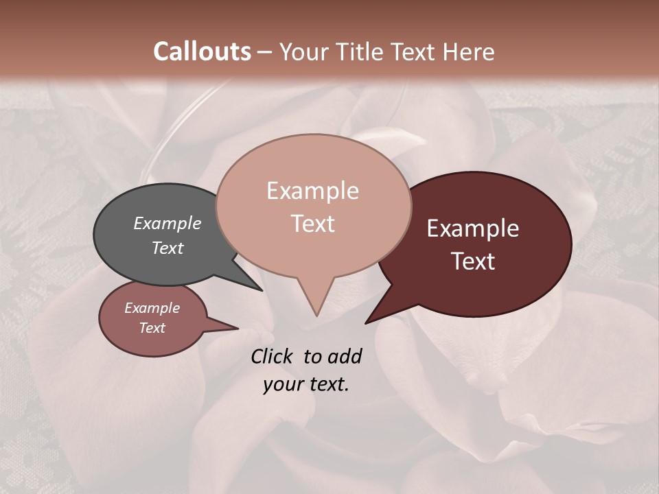 Rose Dining Expensive PowerPoint Template