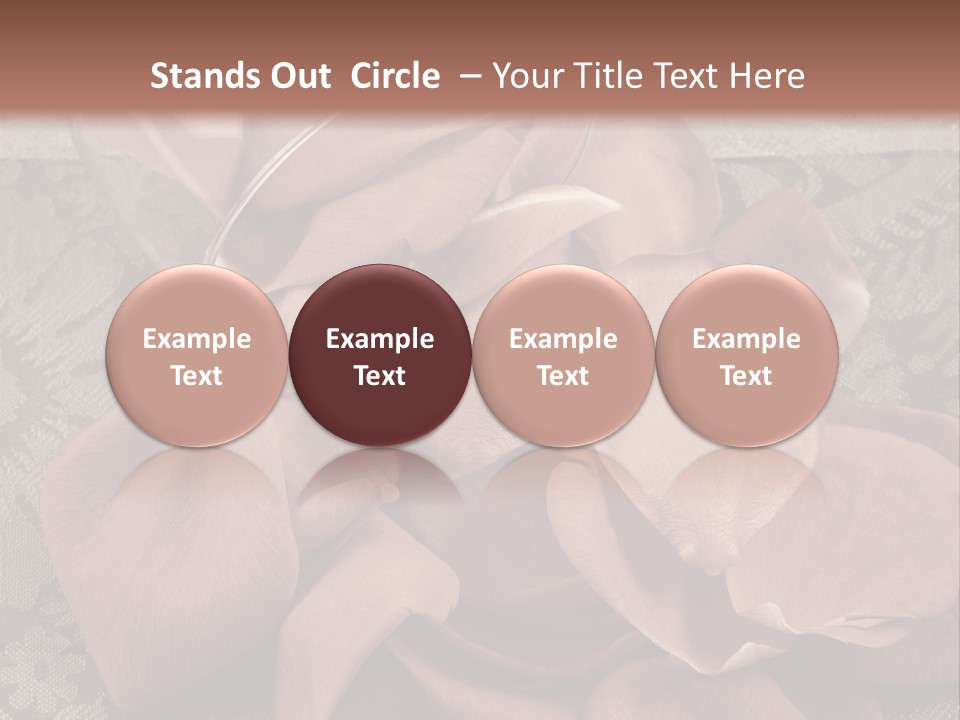Rose Dining Expensive PowerPoint Template