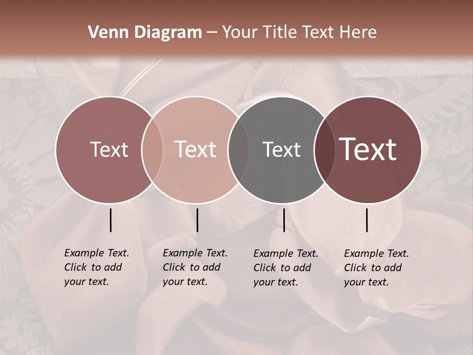 Rose Dining Expensive PowerPoint Template