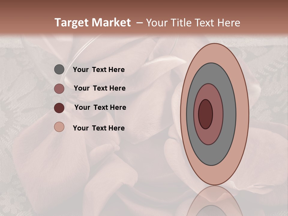 Rose Dining Expensive PowerPoint Template