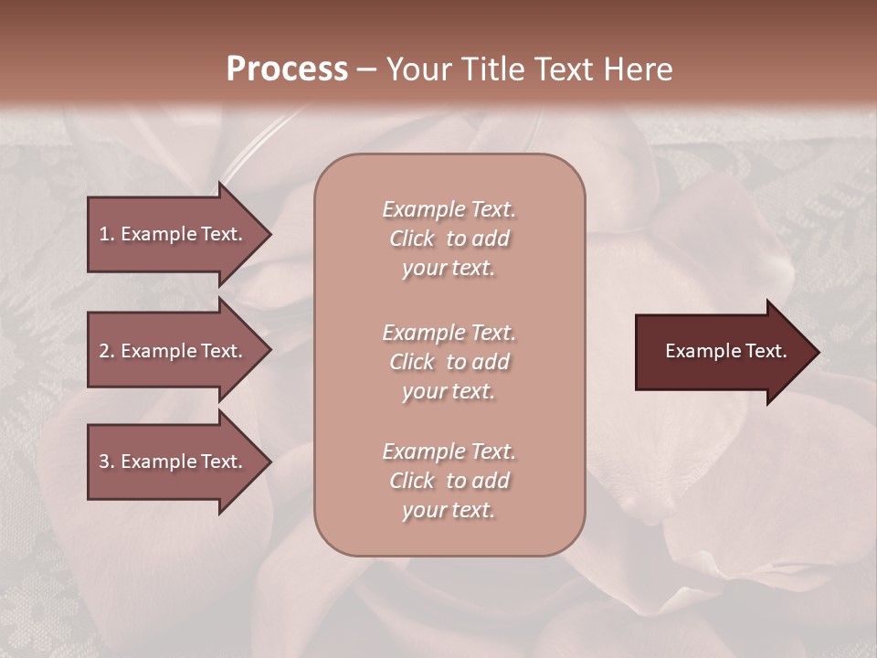 Rose Dining Expensive PowerPoint Template