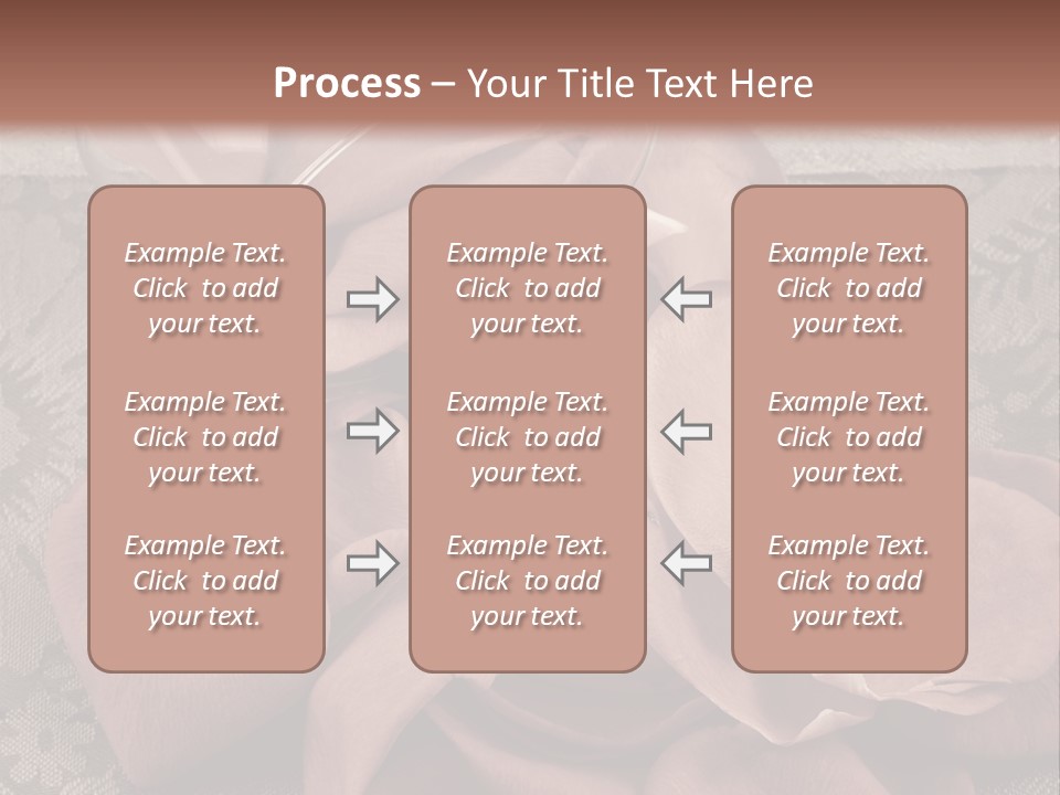 Rose Dining Expensive PowerPoint Template