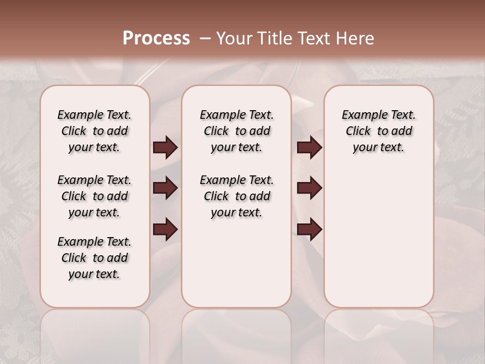 Rose Dining Expensive PowerPoint Template
