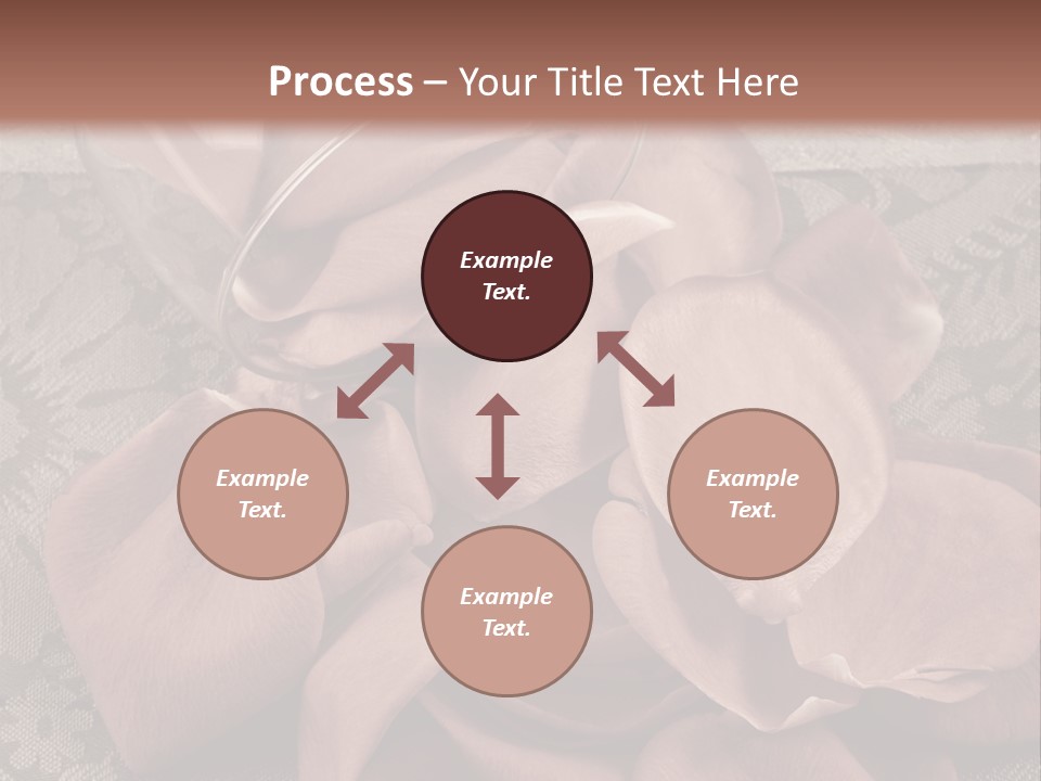 Rose Dining Expensive PowerPoint Template