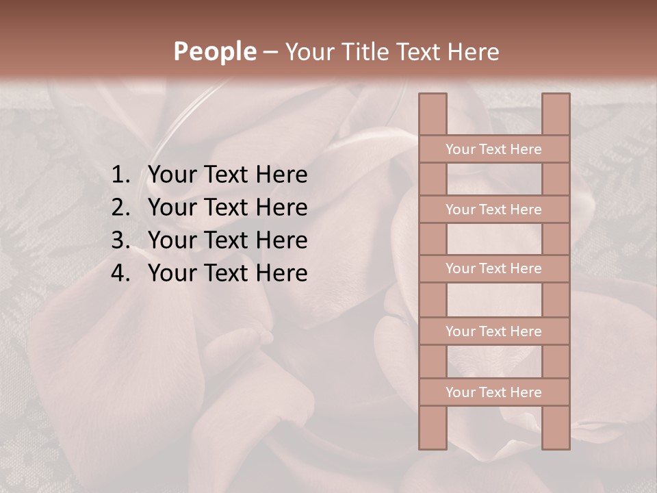 Rose Dining Expensive PowerPoint Template