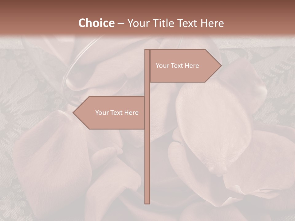 Rose Dining Expensive PowerPoint Template