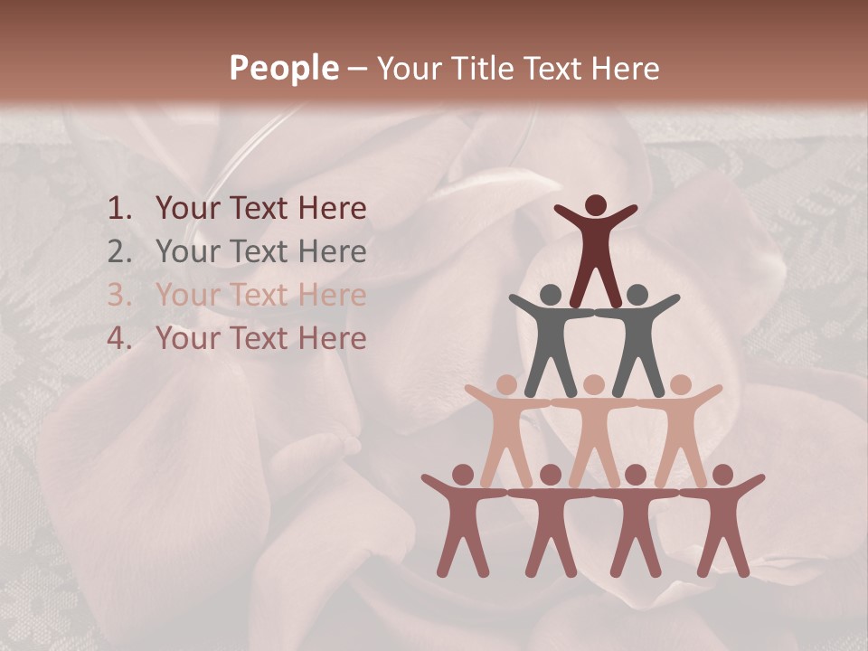 Rose Dining Expensive PowerPoint Template