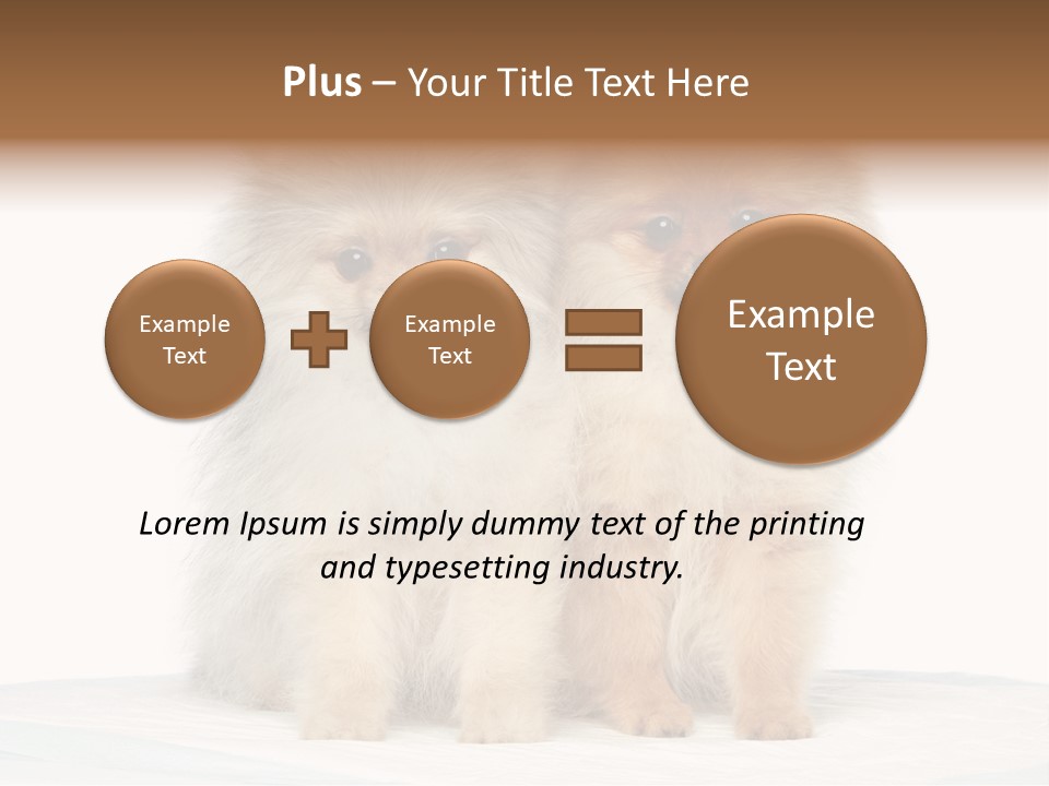 Fluffy Puppies PowerPoint Template