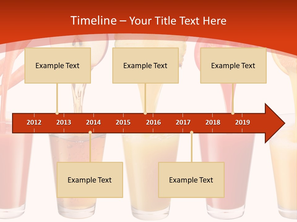 Fruits And Vegetables Juices PowerPoint Template