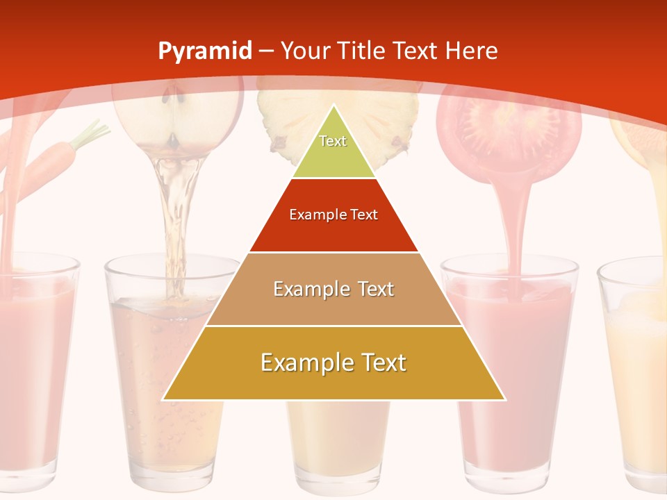 Fruits And Vegetables Juices PowerPoint Template