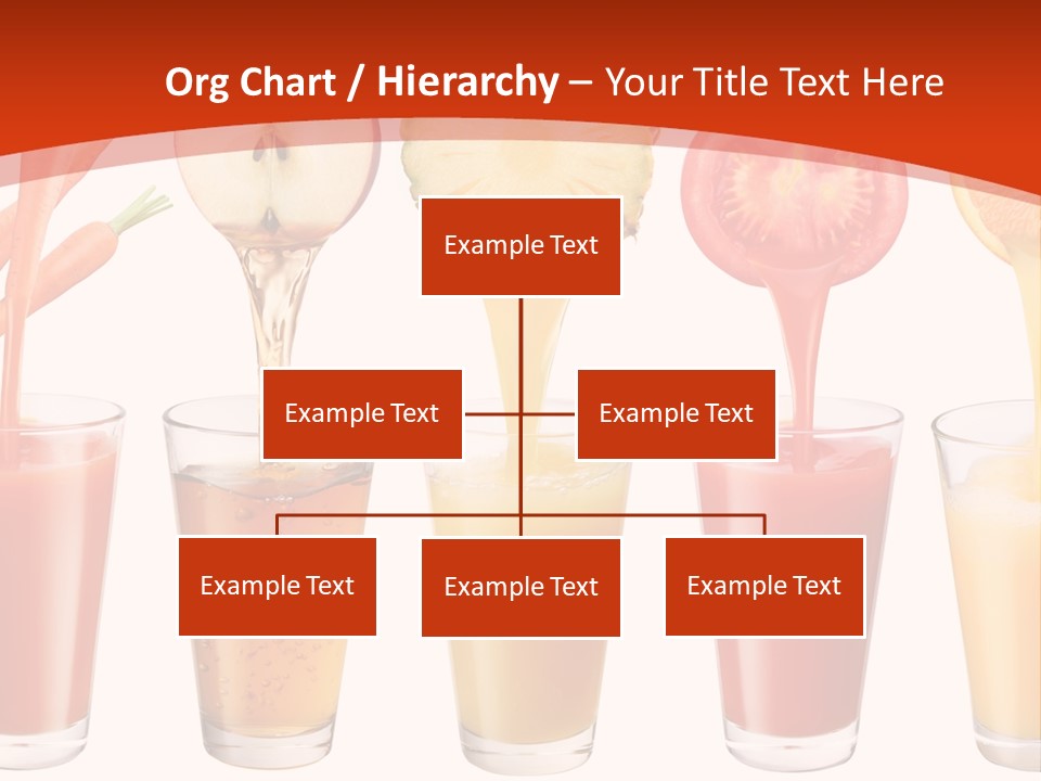 Fruits And Vegetables Juices PowerPoint Template