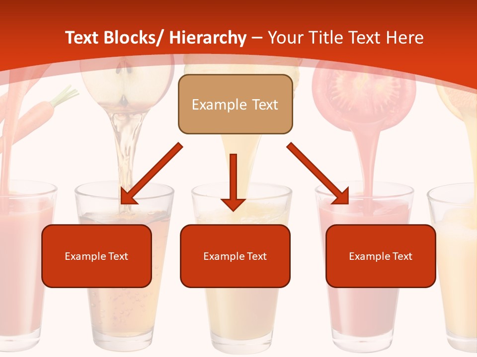 Fruits And Vegetables Juices PowerPoint Template