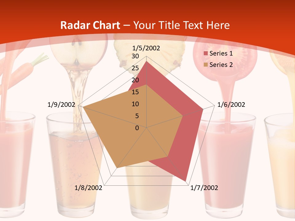 Fruits And Vegetables Juices PowerPoint Template