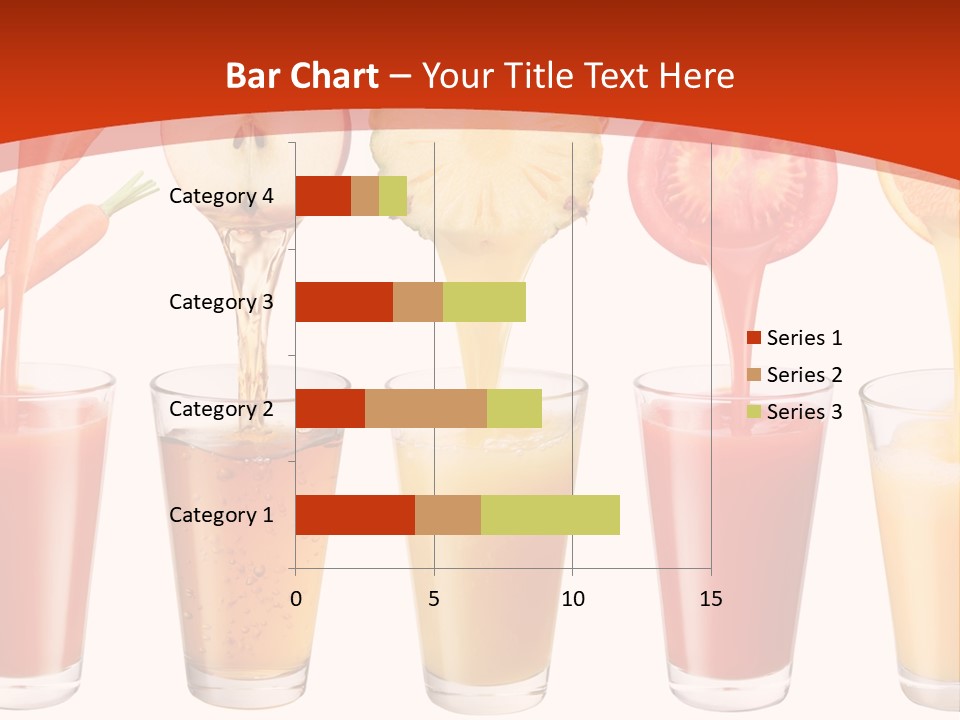 Fruits And Vegetables Juices PowerPoint Template