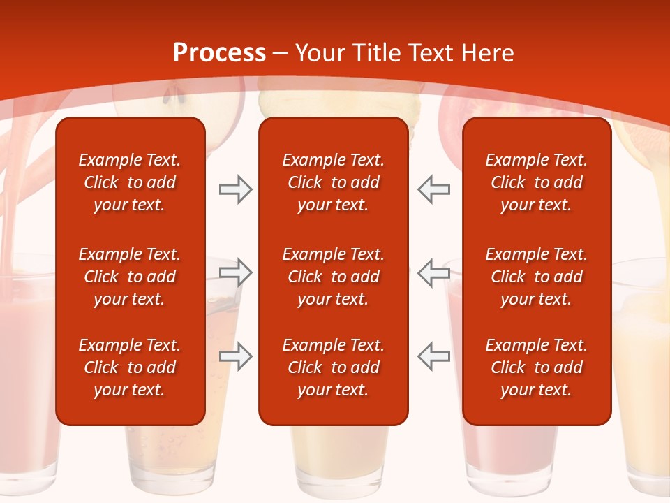 Fruits And Vegetables Juices PowerPoint Template
