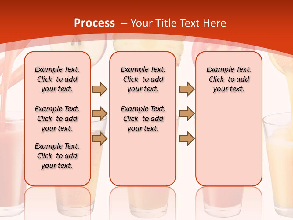Fruits And Vegetables Juices PowerPoint Template