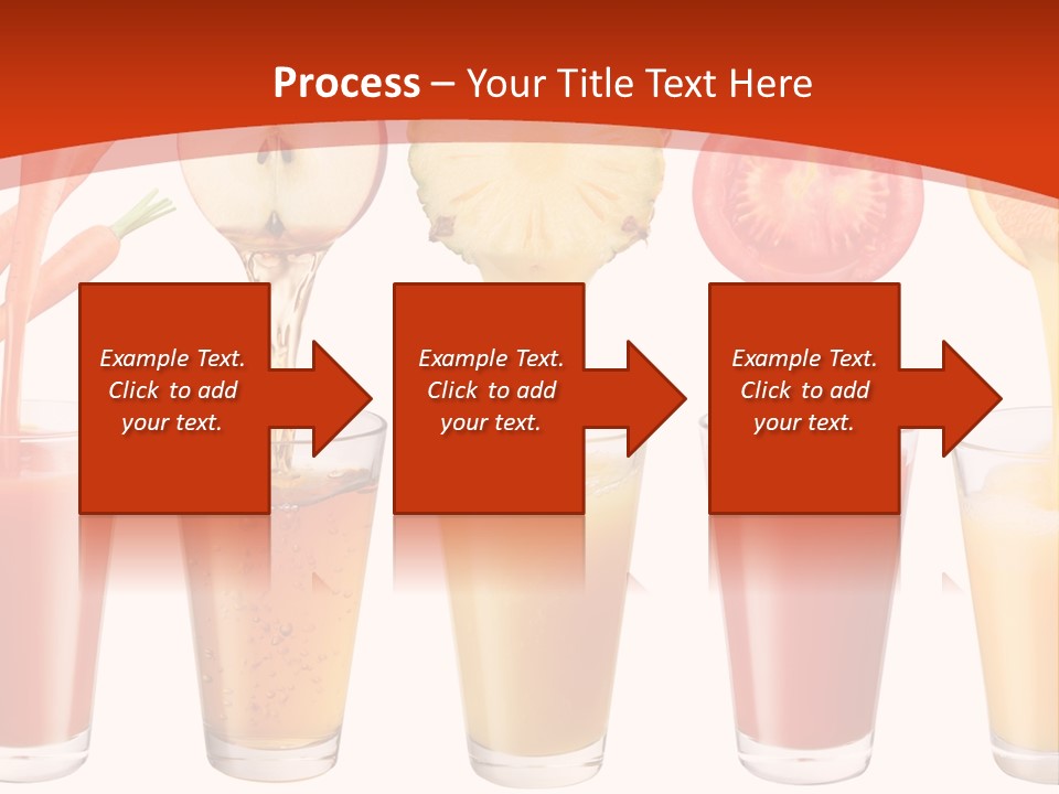 Fruits And Vegetables Juices PowerPoint Template