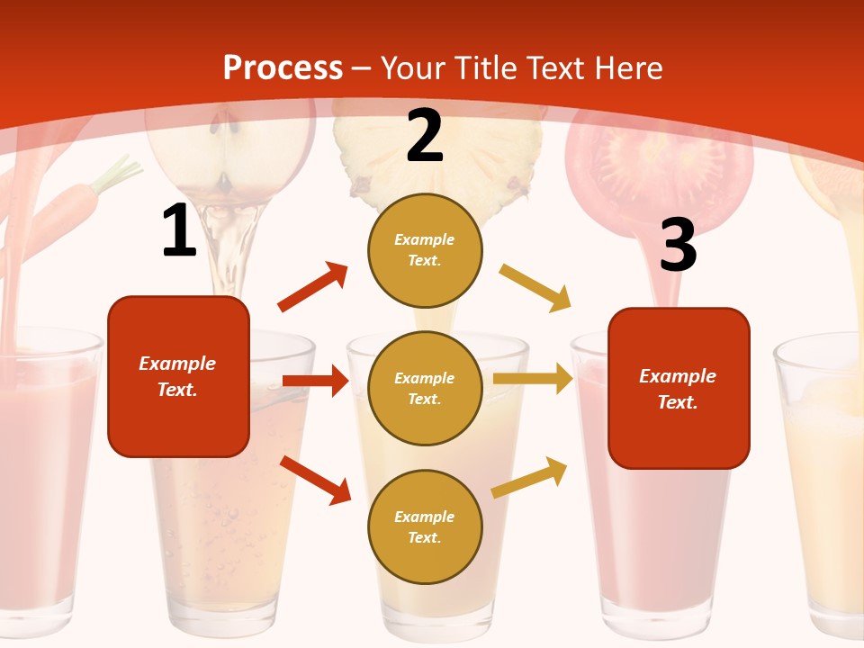Fruits And Vegetables Juices PowerPoint Template